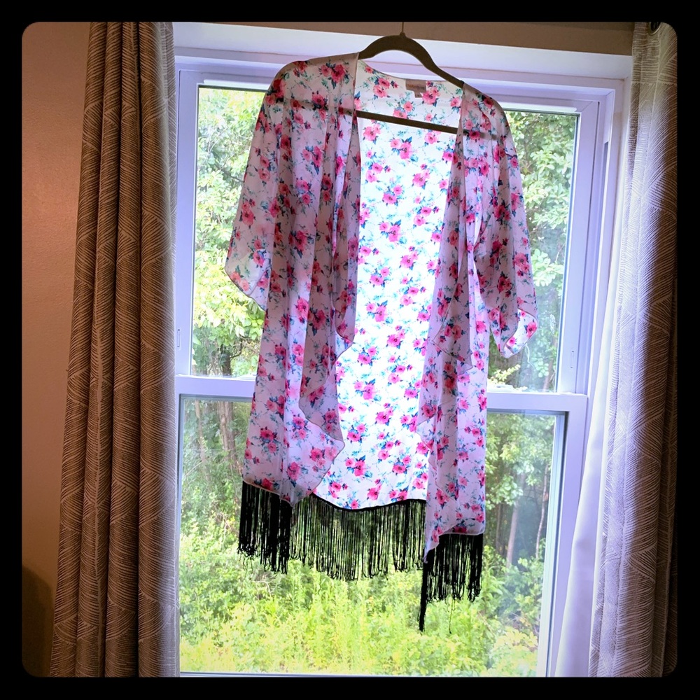 Lularoe floral and fridge detail